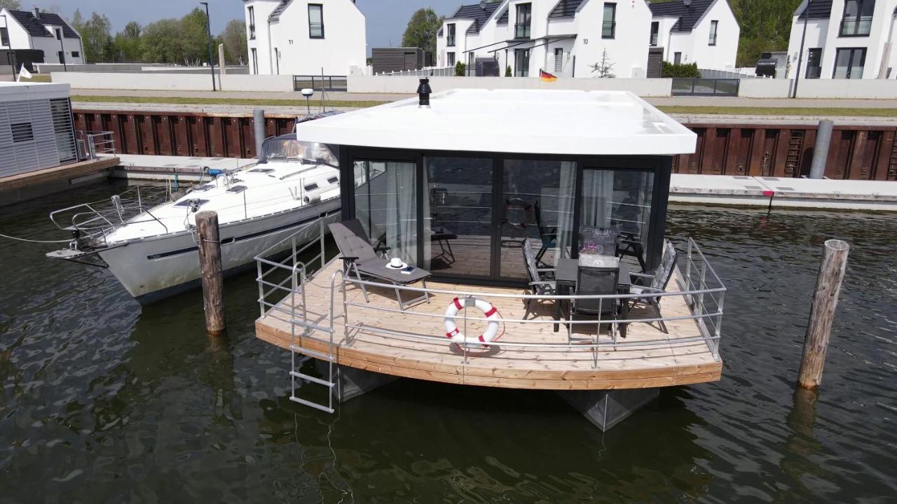 Hausboote Mitten Im Naturschutzgebiet Auf Usedom Villa Peenemunde Exterior photo