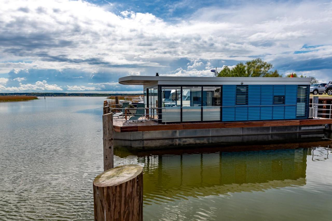 Hausboote Mitten Im Naturschutzgebiet Auf Usedom Villa Peenemunde Exterior photo