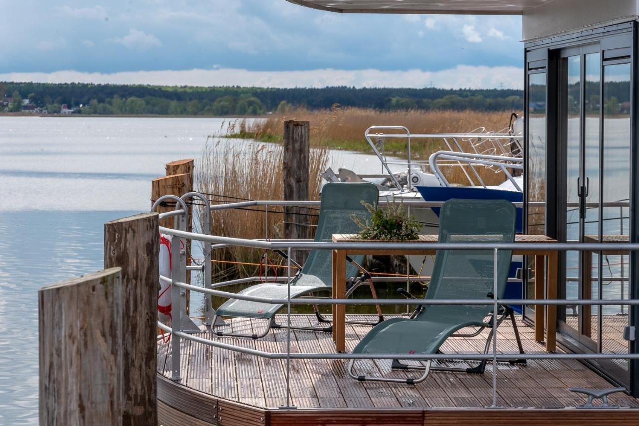 Hausboote Mitten Im Naturschutzgebiet Auf Usedom Villa Peenemunde Exterior photo
